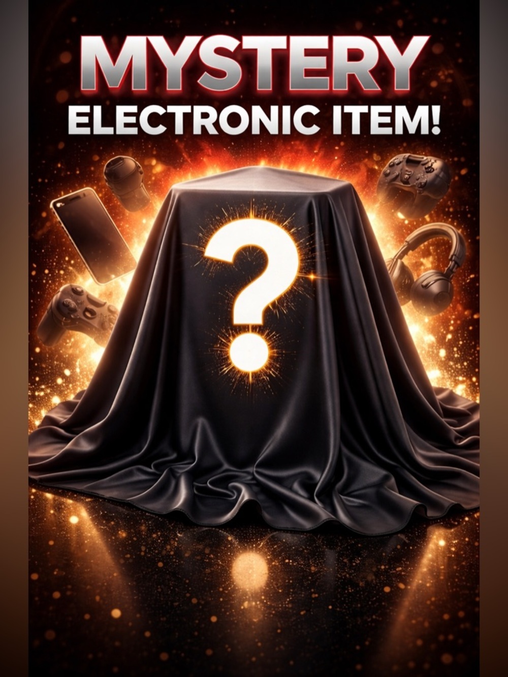 (1) MYSTERY RANDOM ELECTRONIC ITEM